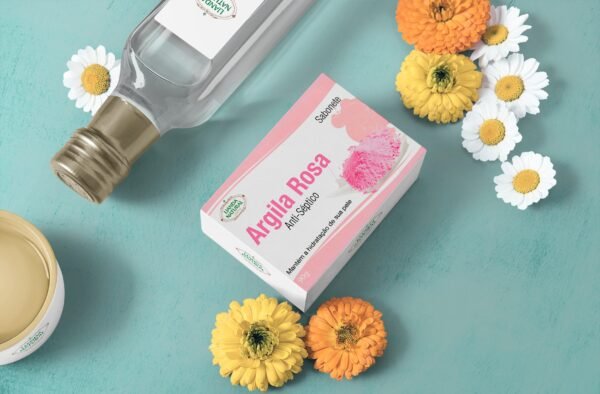 Sabonete Lianda Natural 90g - Argila Rosa