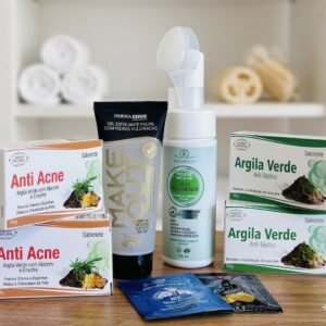 Kit Antiacne Lianda Natural – Controle da Oleosidade e Redução de Espinhas